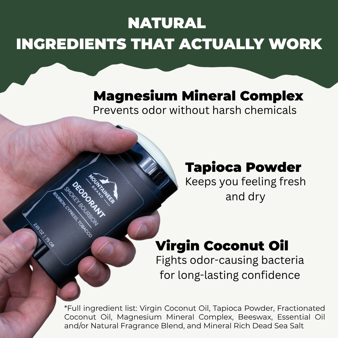 Natural Deodorant (3 Pack) Best Selling Scents