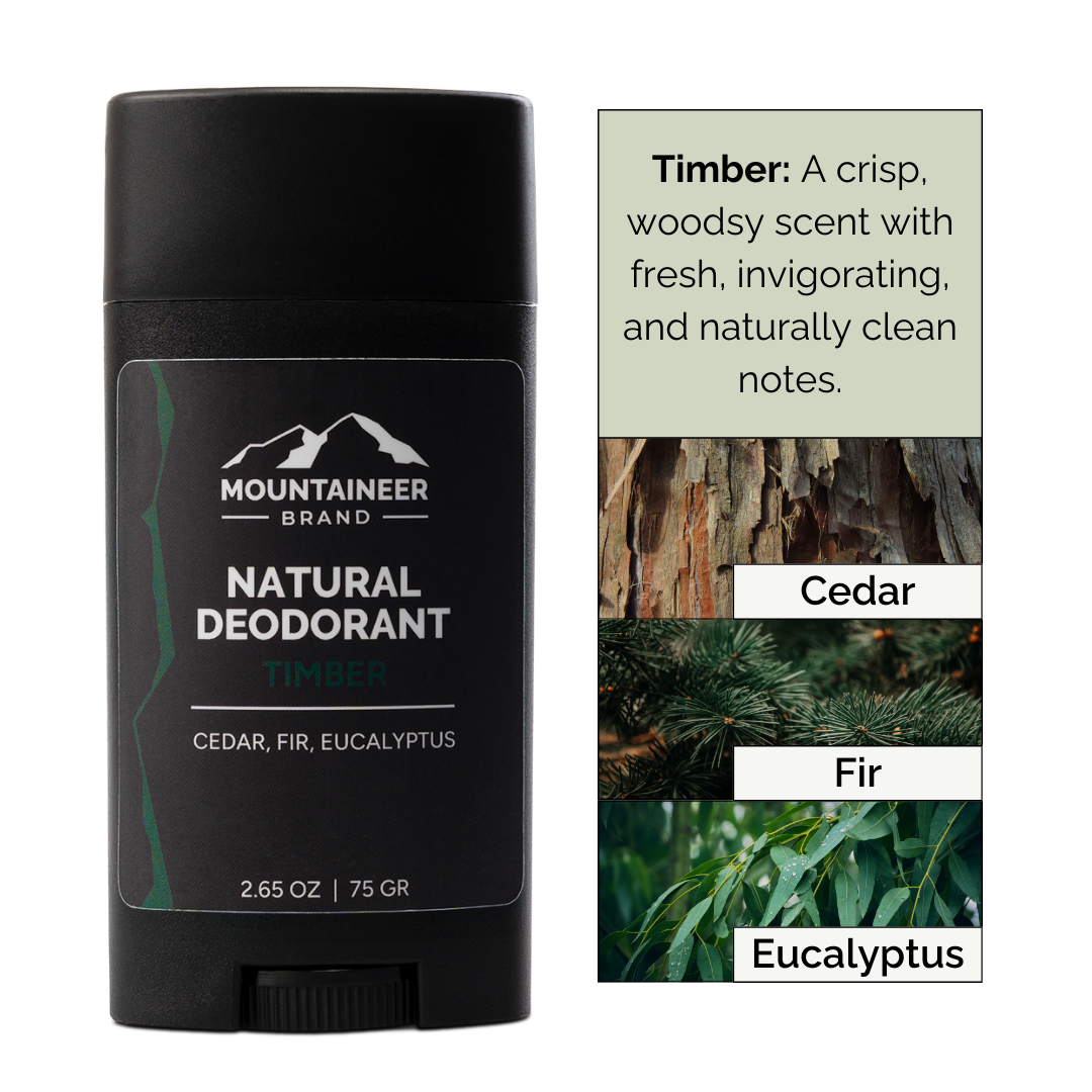 Natural Deodorant (3 Pack) Best Selling Scents