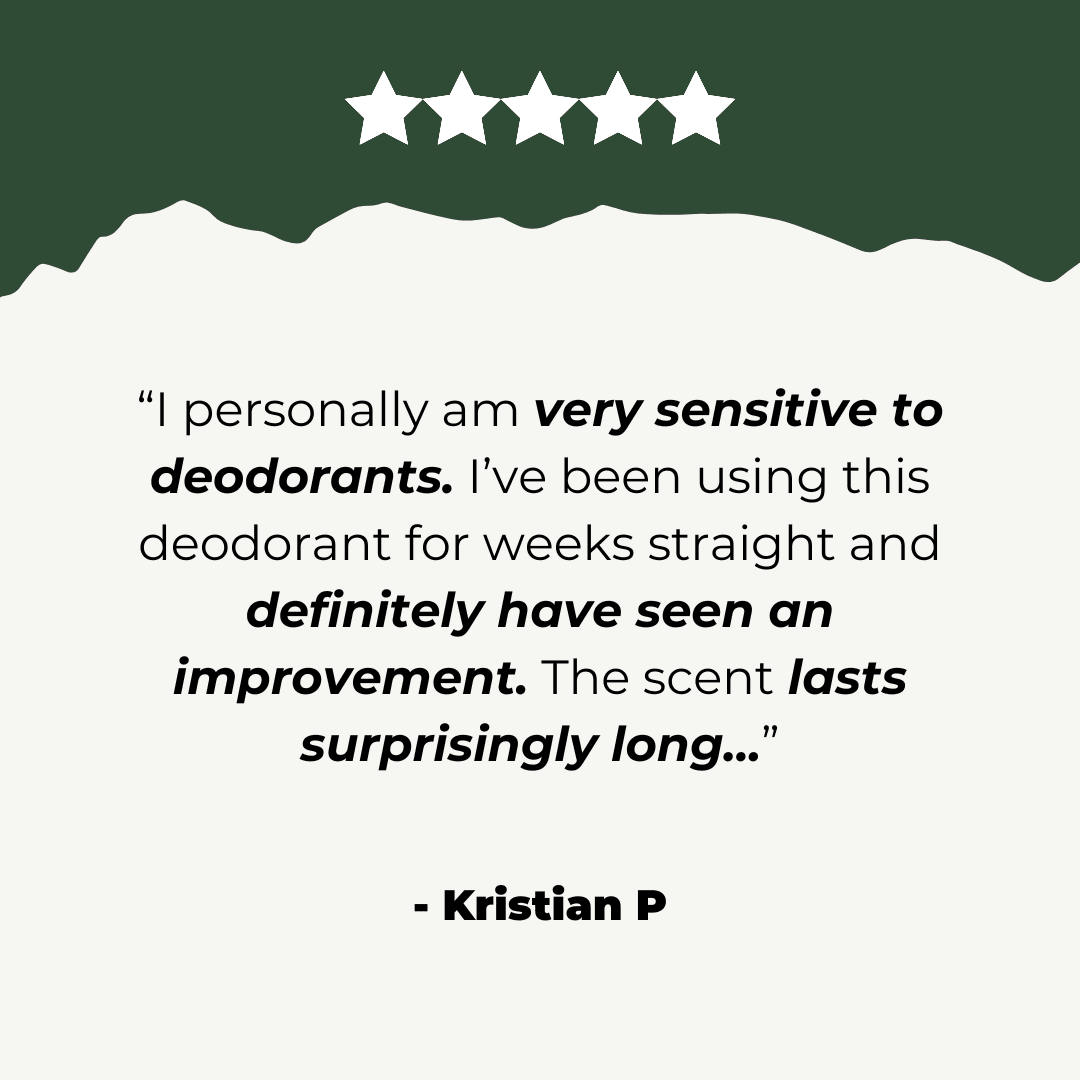 Natural Deodorant (3 Pack) Best Selling Scents