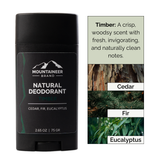 Natural Deodorant (3 Pack) Best Selling Scents