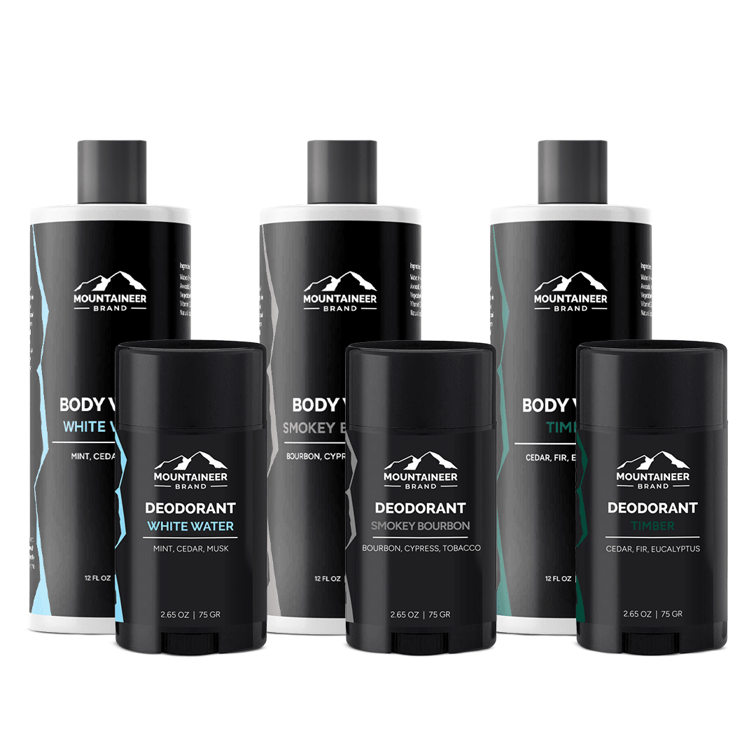 Body Wash & Deodorant Combo (3 Pack) Best Selling Scents